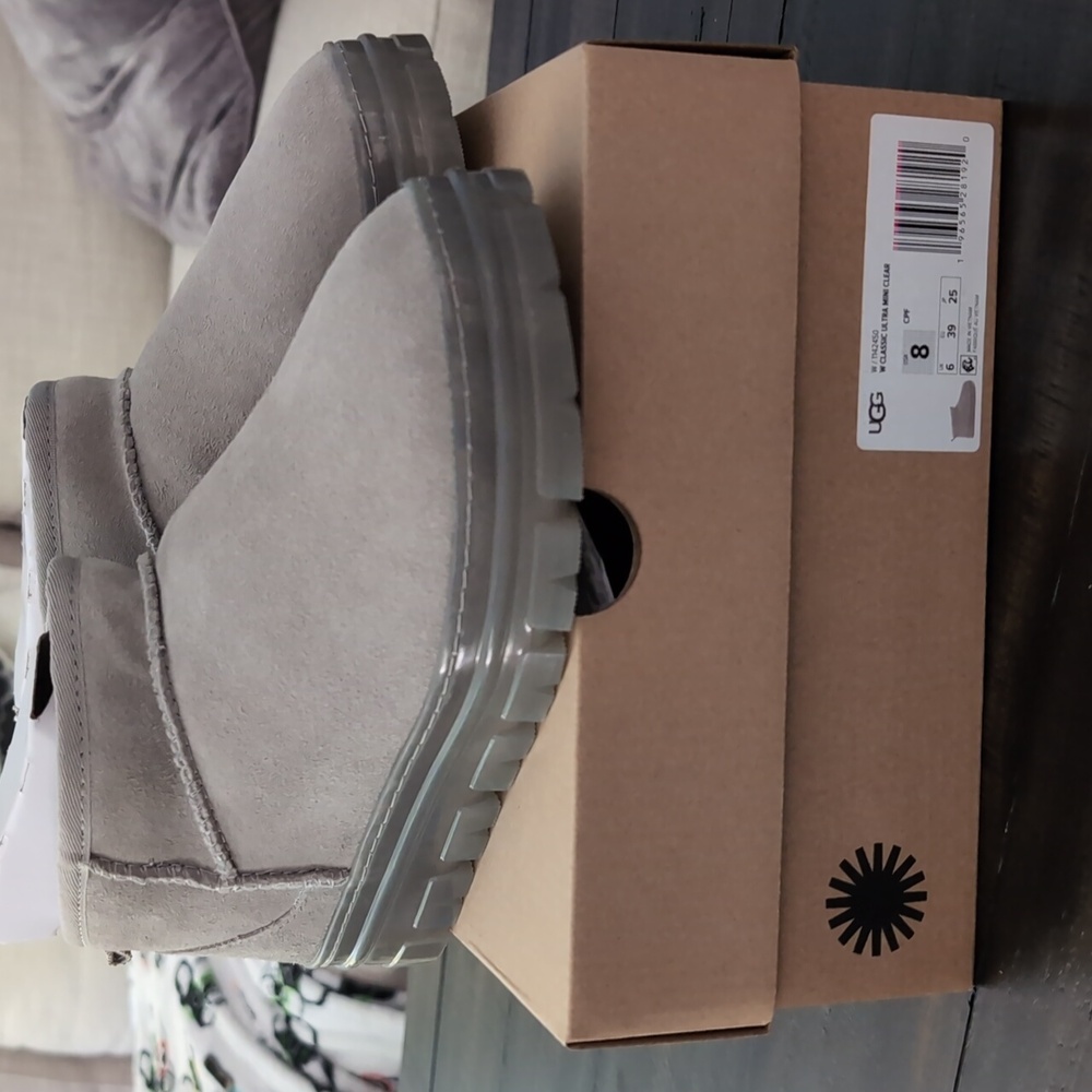 UGG ultra mini clear boots